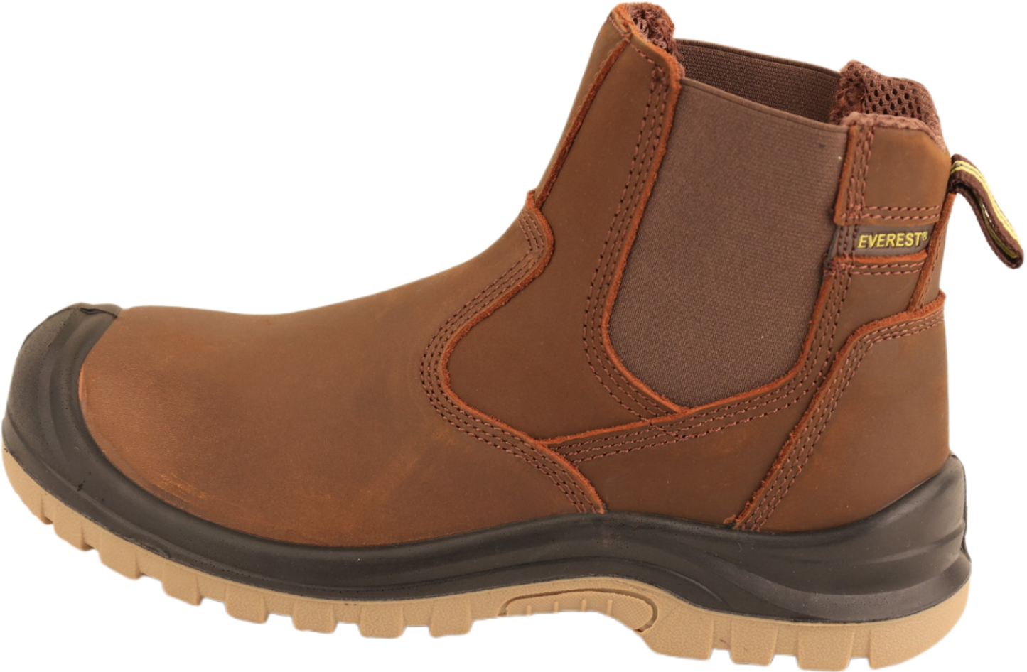 Everest Craftsman Crazy Horse Steel Toe Chelsea Safety Shoe