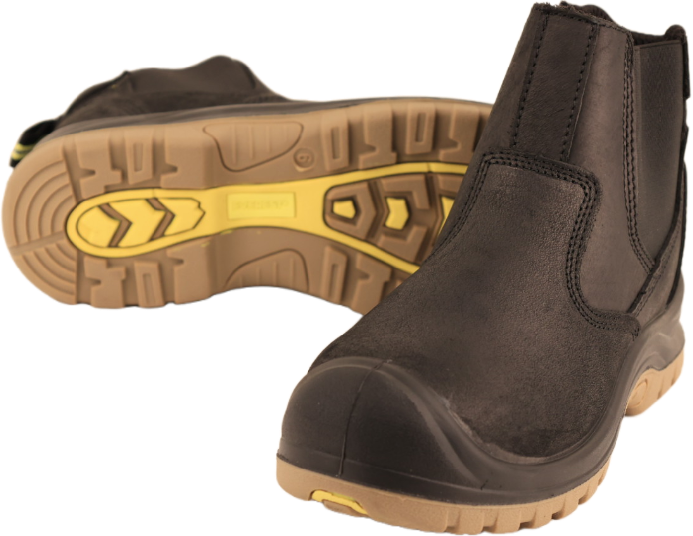 Everest Craftsman Crazy Horse Steel Toe Chelsea Safety Shoe