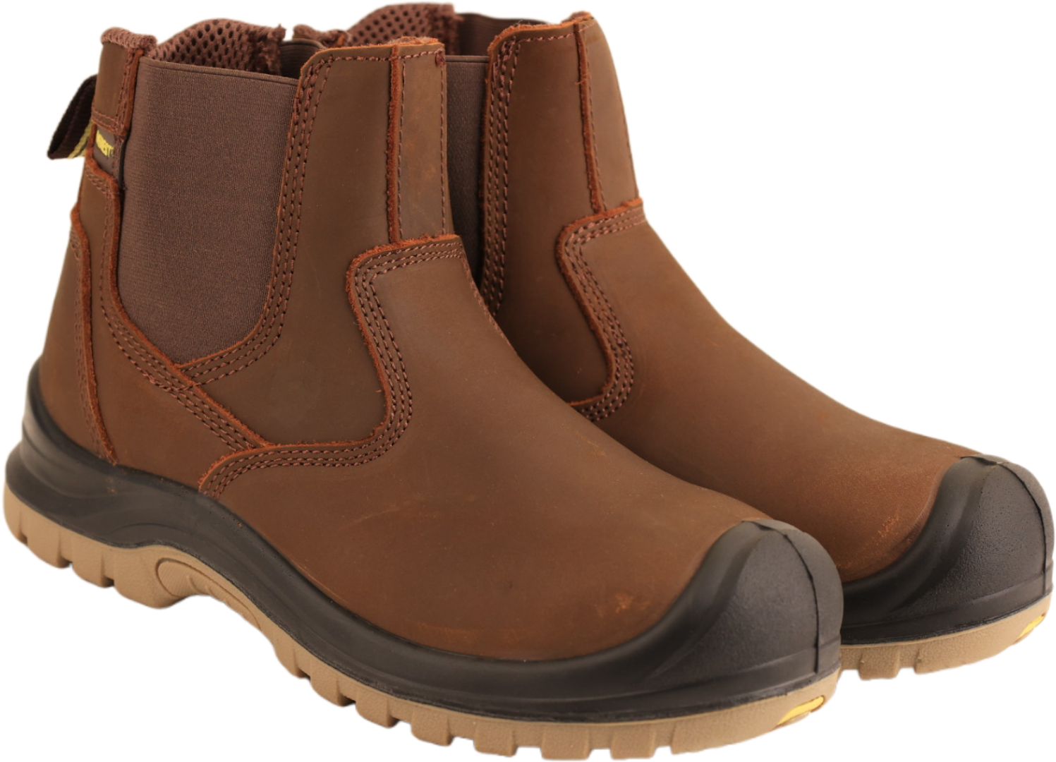 Everest Craftsman Crazy Horse Steel Toe Chelsea Safety Shoe – WorkX Everest Craftsman Crazy Horse Steel Toe Chelsea Safety Shoe – WorkX