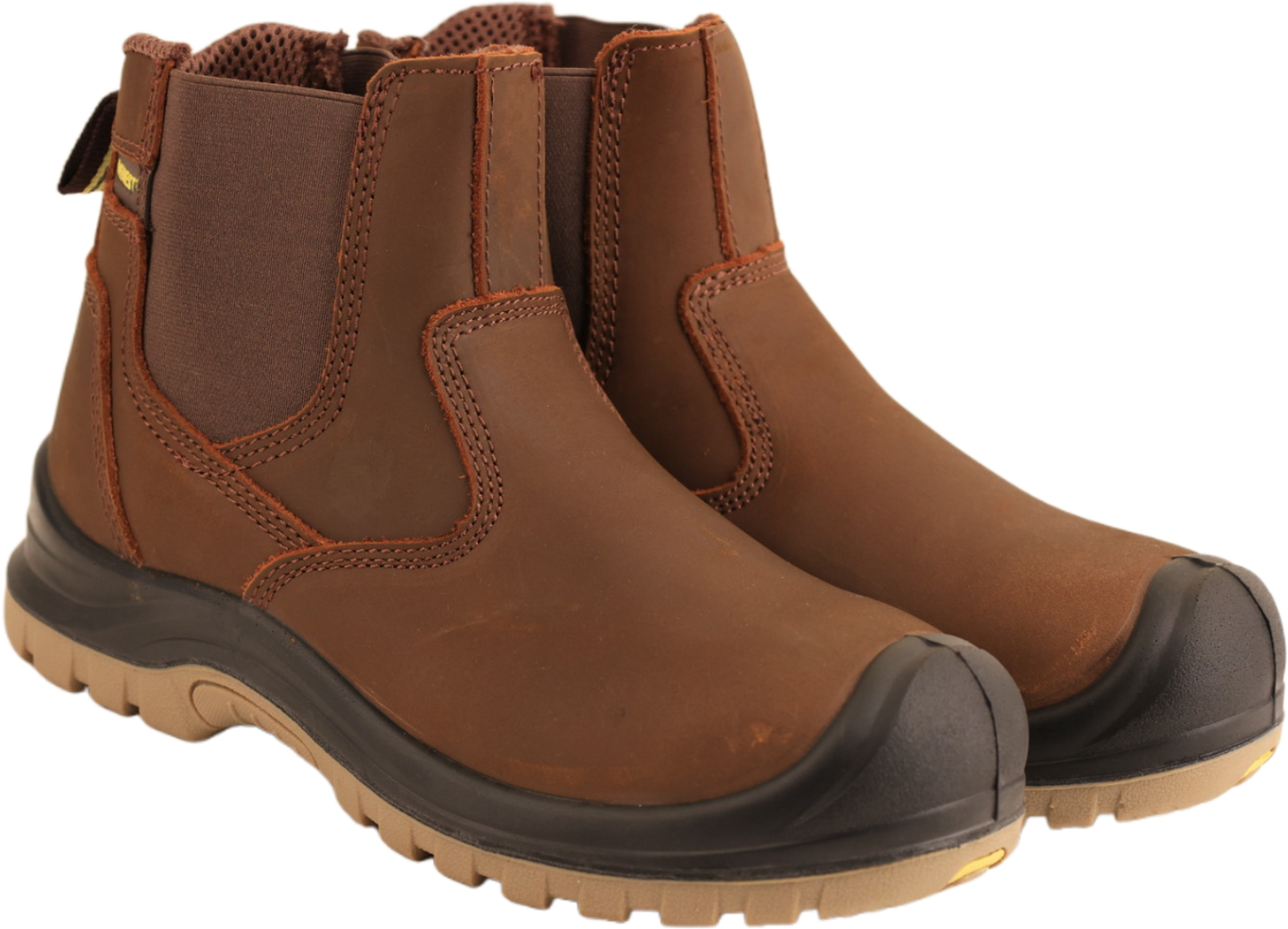 Everest Craftsman Crazy Horse Steel Toe Chelsea Safety Shoe