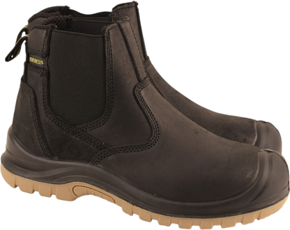 Everest Craftsman Crazy Horse Steel Toe Chelsea Safety Shoe