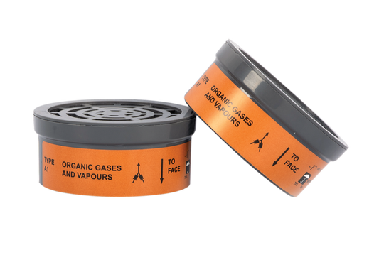 Pioneer Safety 2 Pack A1 Cartridge For Vapors And Gases