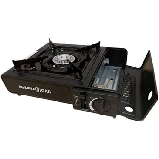 Safy portable gas burner stove
