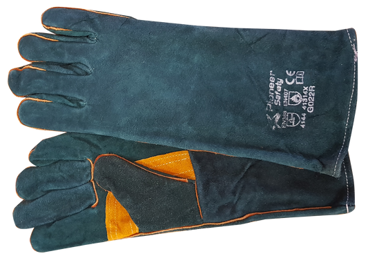 PIONEER Leather Green Reinforced Palm
