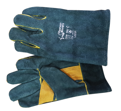 PIONEER Leather Green Reinforced Palm