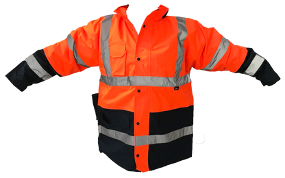 Viz Well Two Tone Parka Jacket
